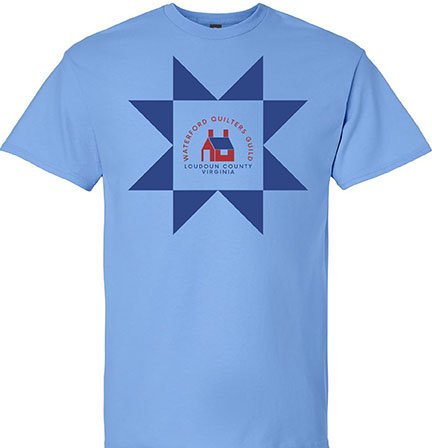 WQG Logo on Front of a Carolina Blue Shirt (image for) WQG Logo on Front of a Carolina Blue Shirt