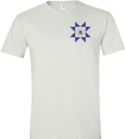 WQG Logo on the Left Chest of a White Shirt (image for) WQG Logo on the Left Chest of a White Shirt