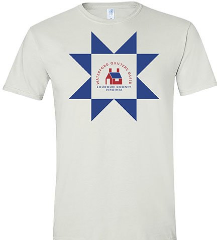 (image for) WQG Logo on the Front of a White Shirt